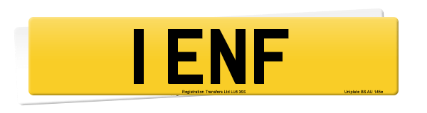 Registration number 1 ENF